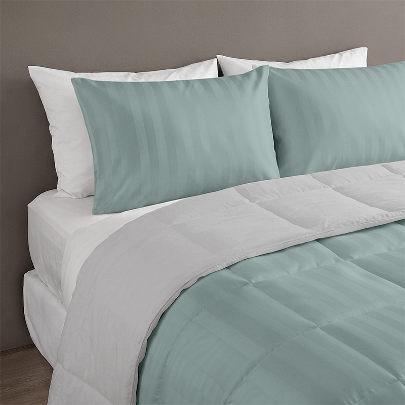 Marina Stripe Verde/Gris